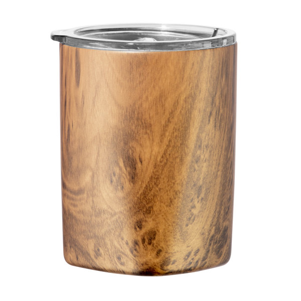 Oggi Barware 10 Oz Stainless Steel Whiskey Glass Wayfair